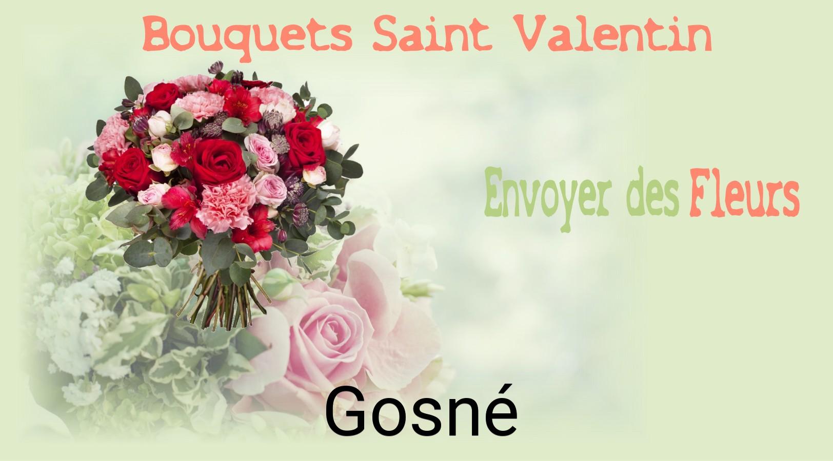 Roses de Saint-Valentin livrées à Gosné